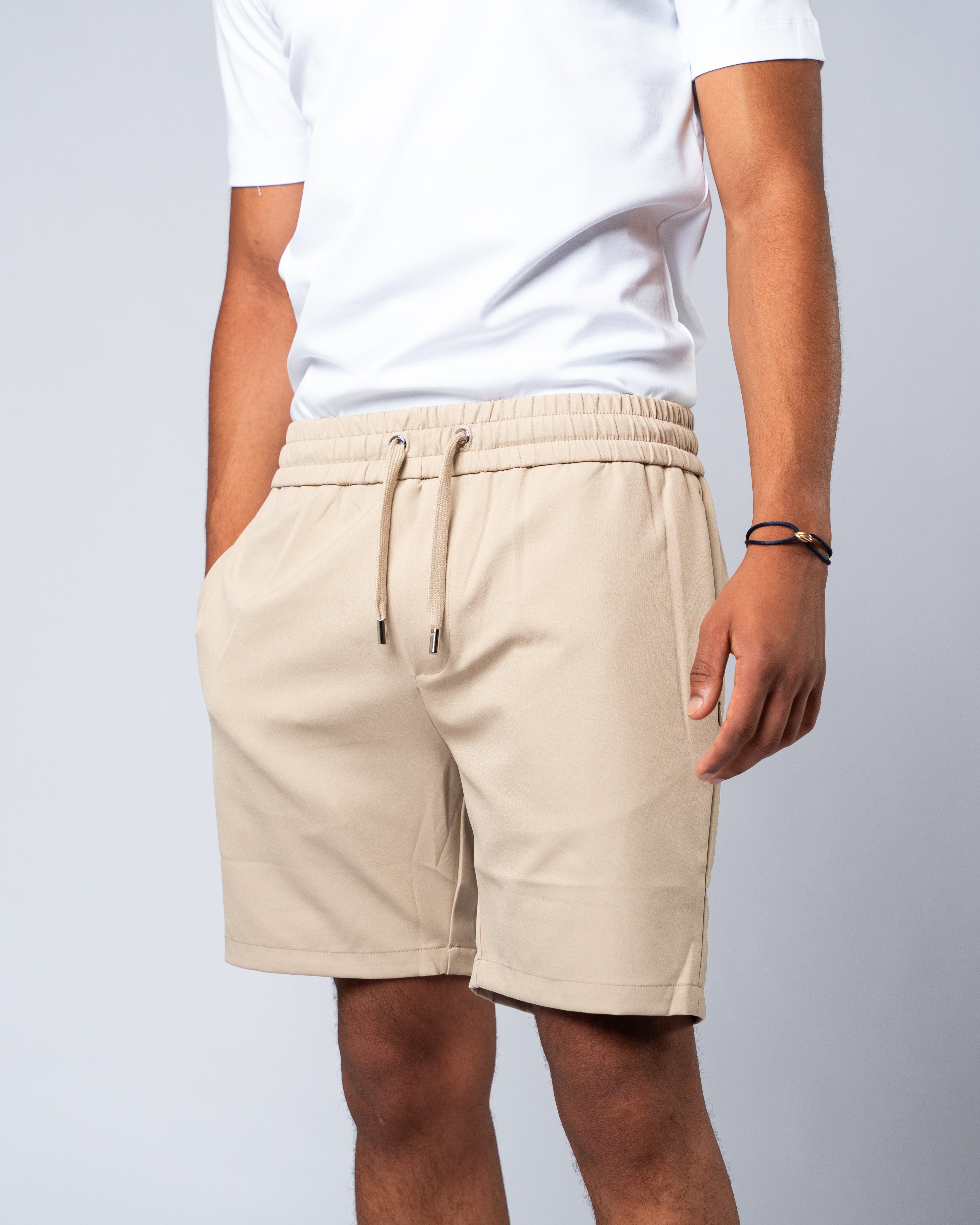 Beige Shorts