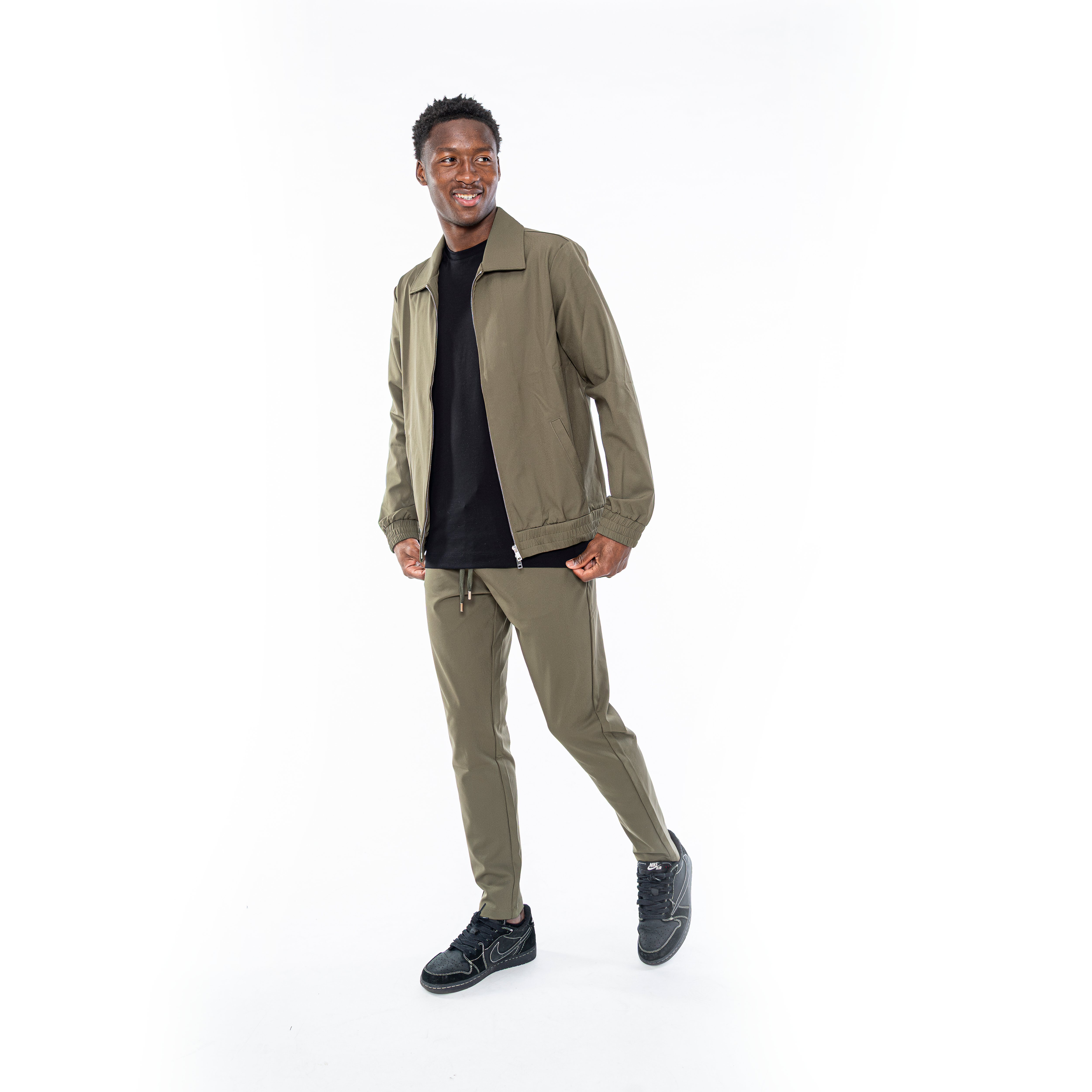 Dark Green Suit