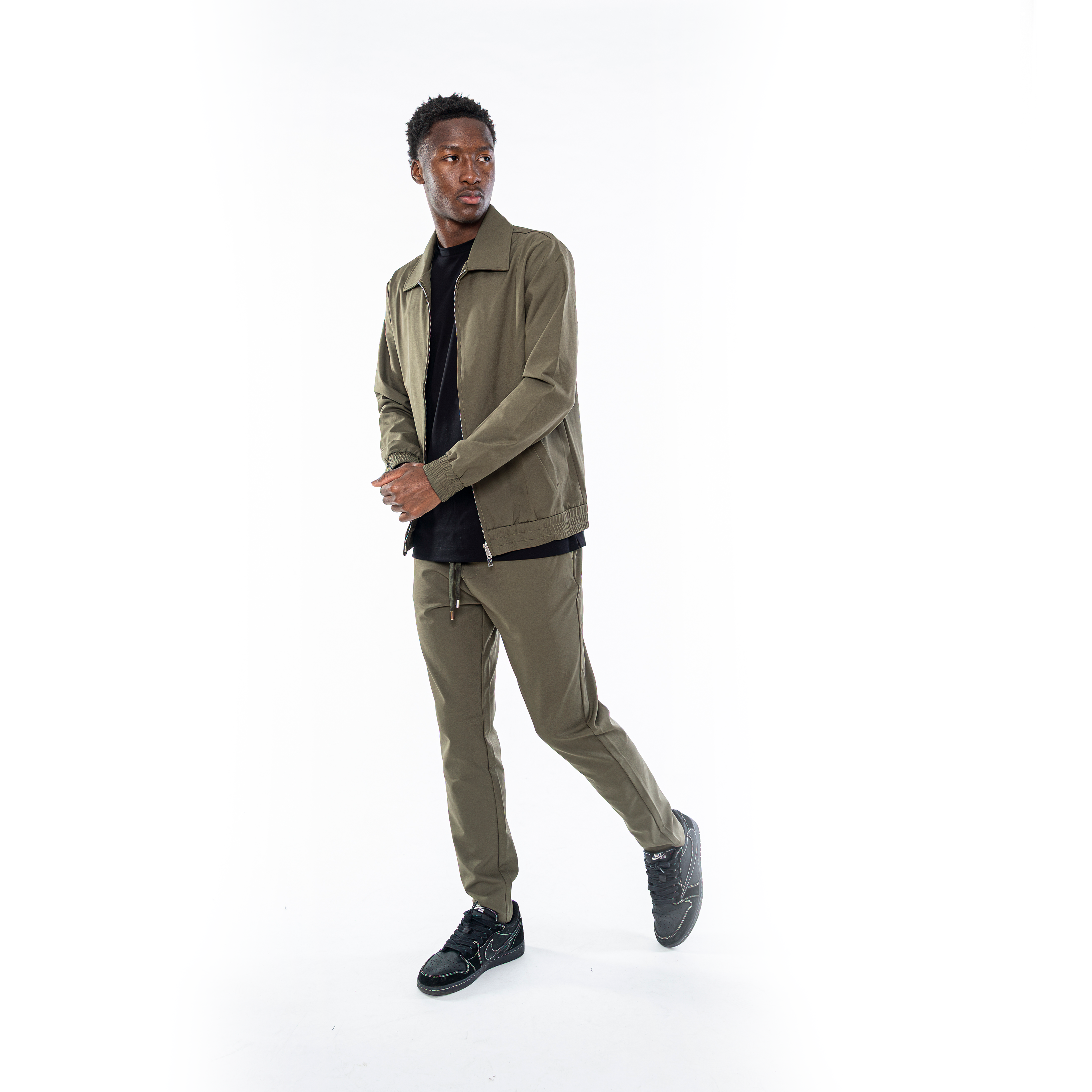 Dark Green Suit
