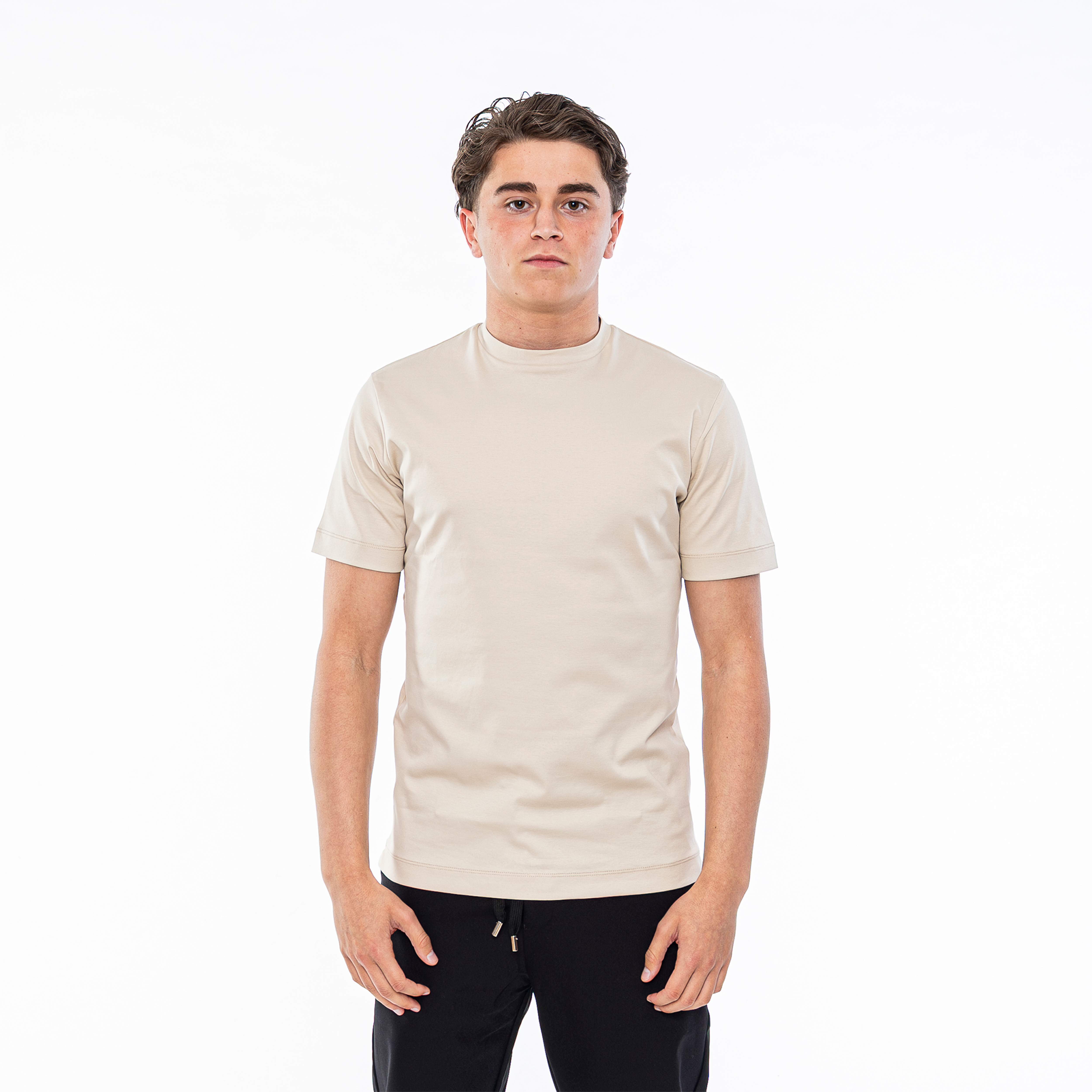 Beige | Shiny Shirt