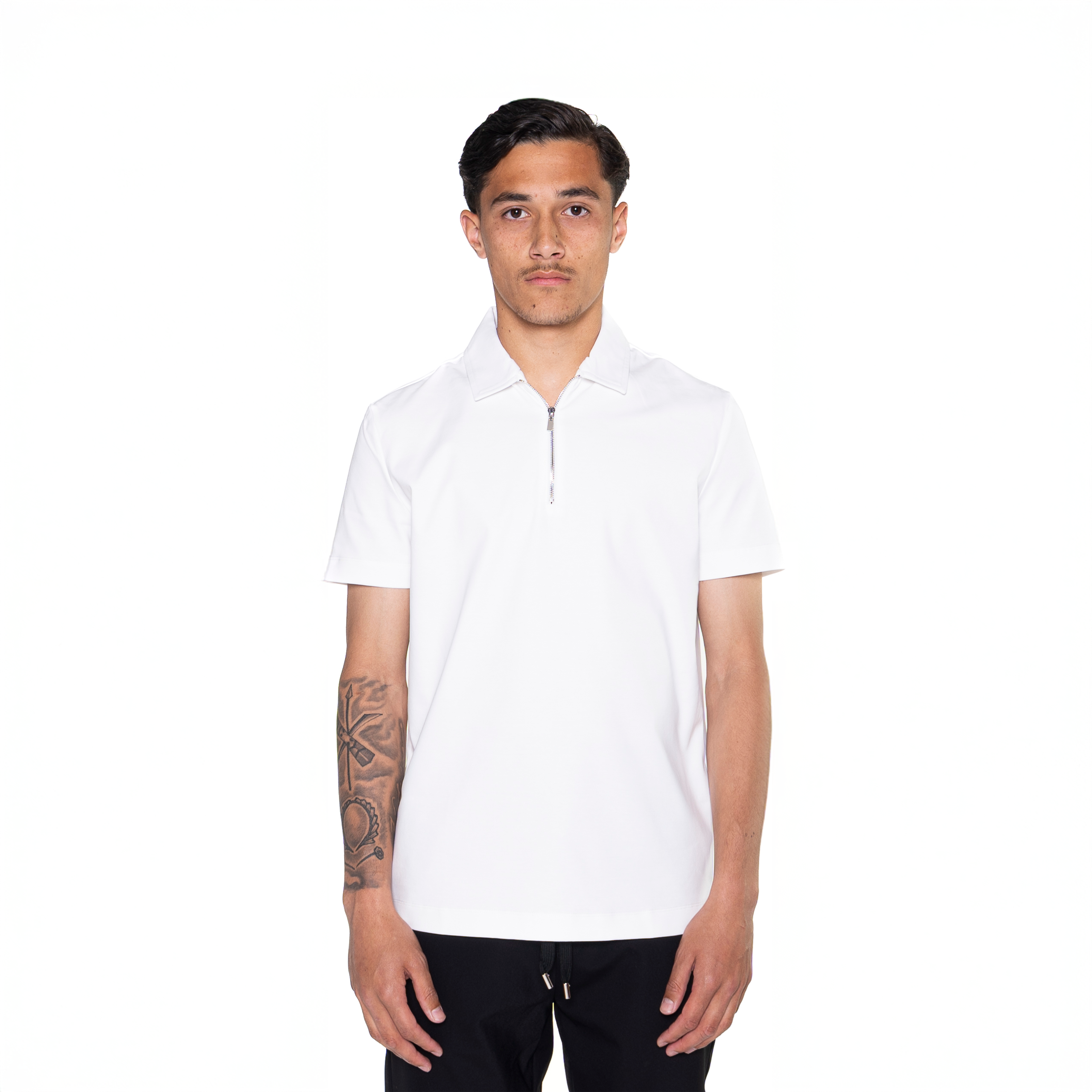 Sky White Polo