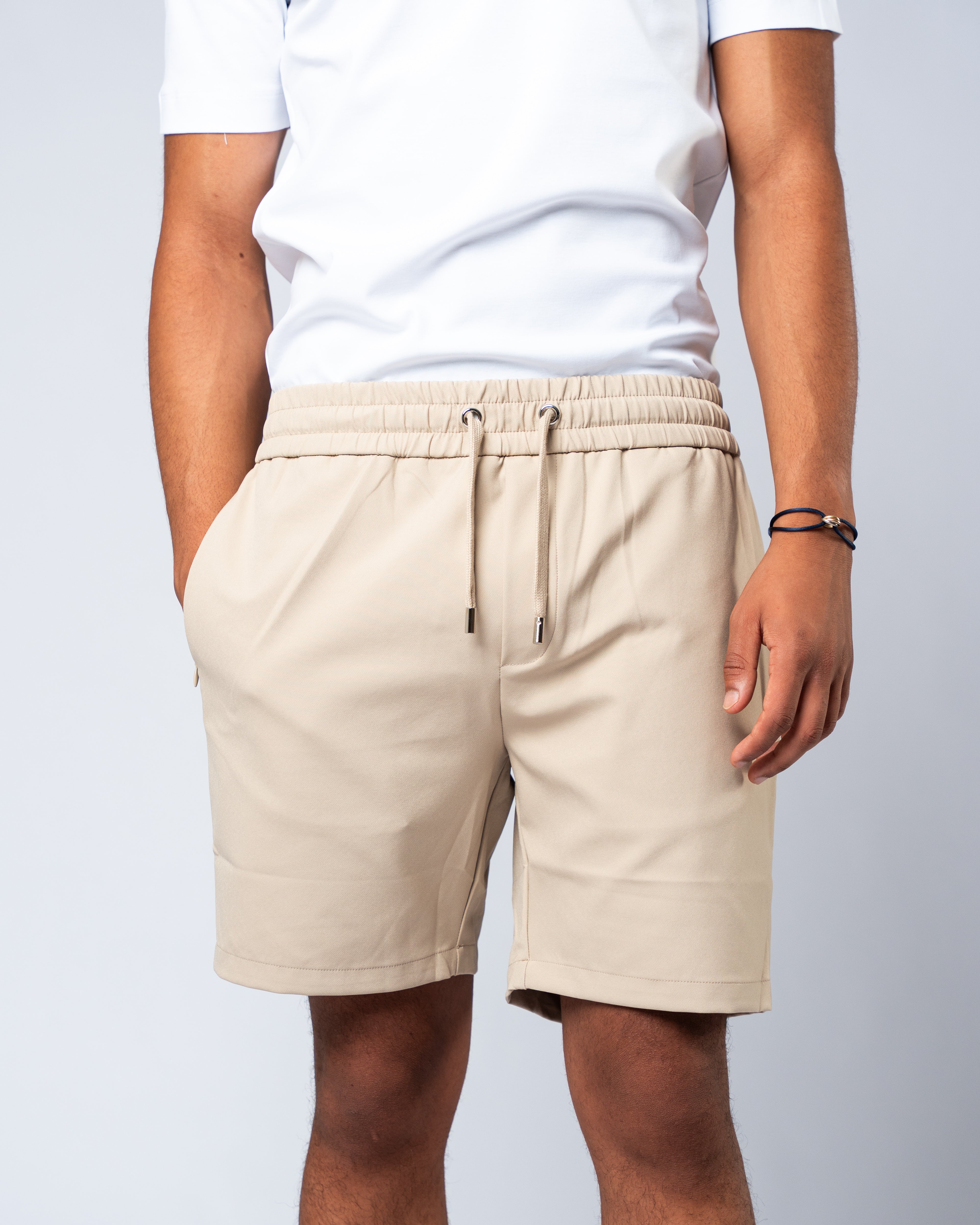 Beige Shorts