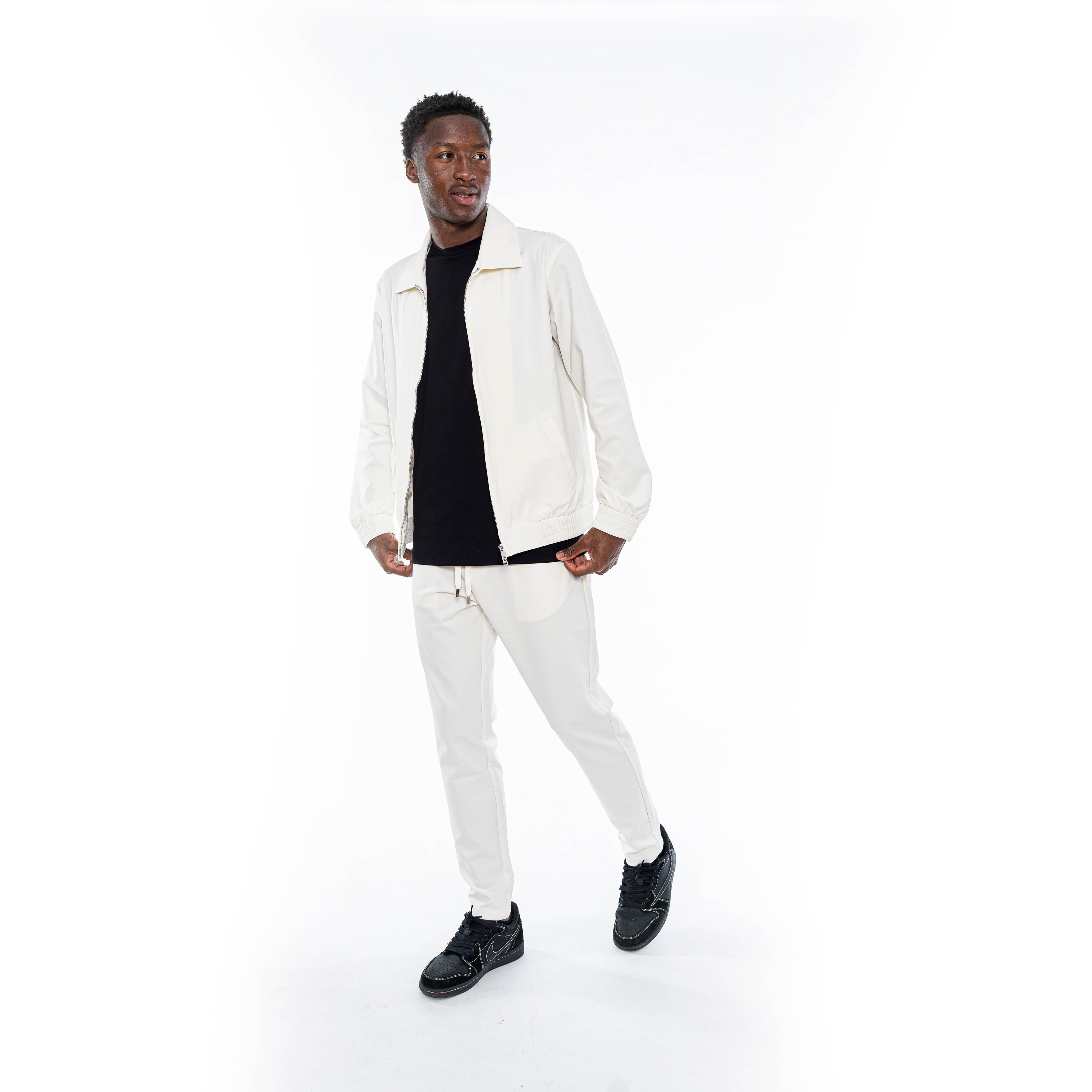Aqueous White Suit