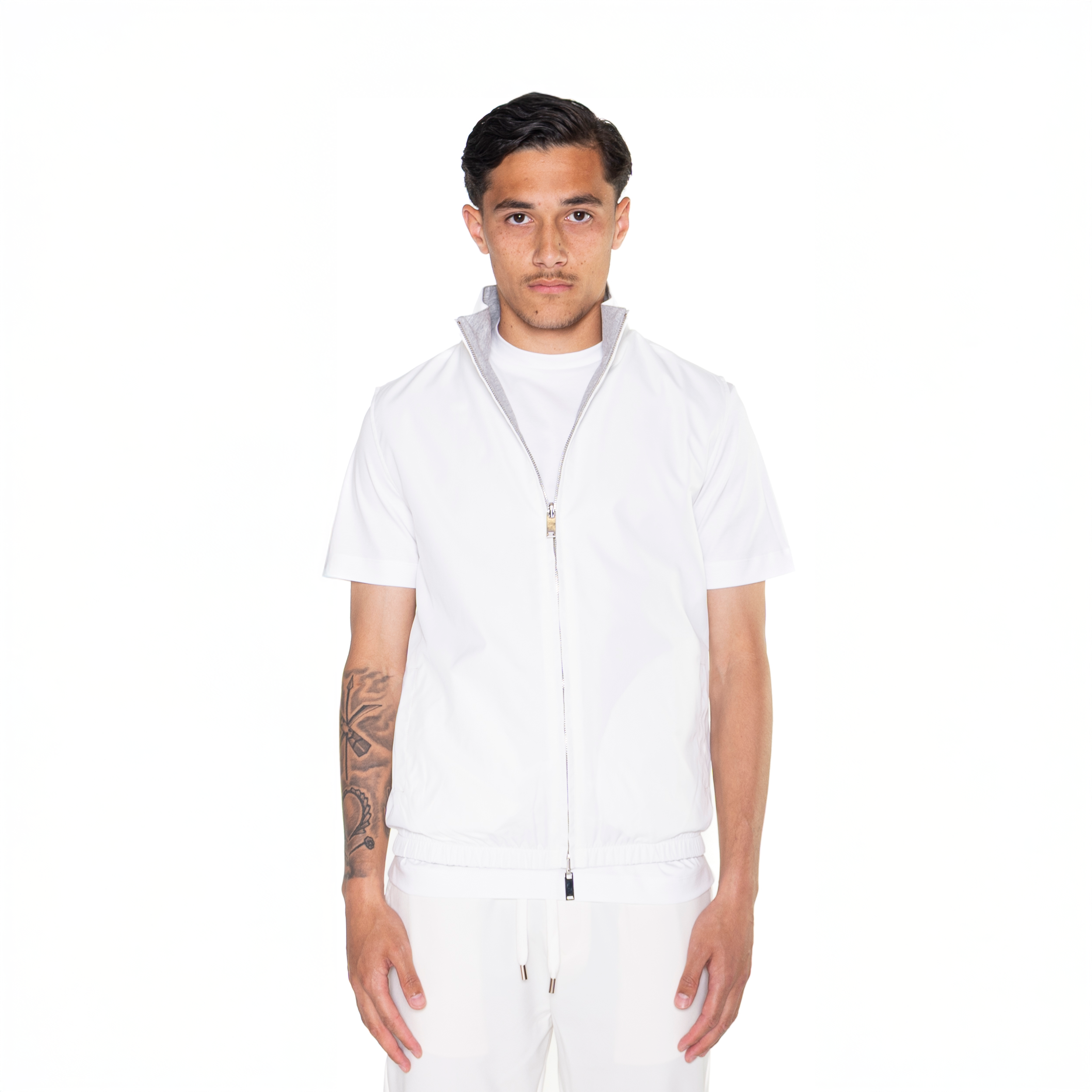 Ivory White Bodywarmer