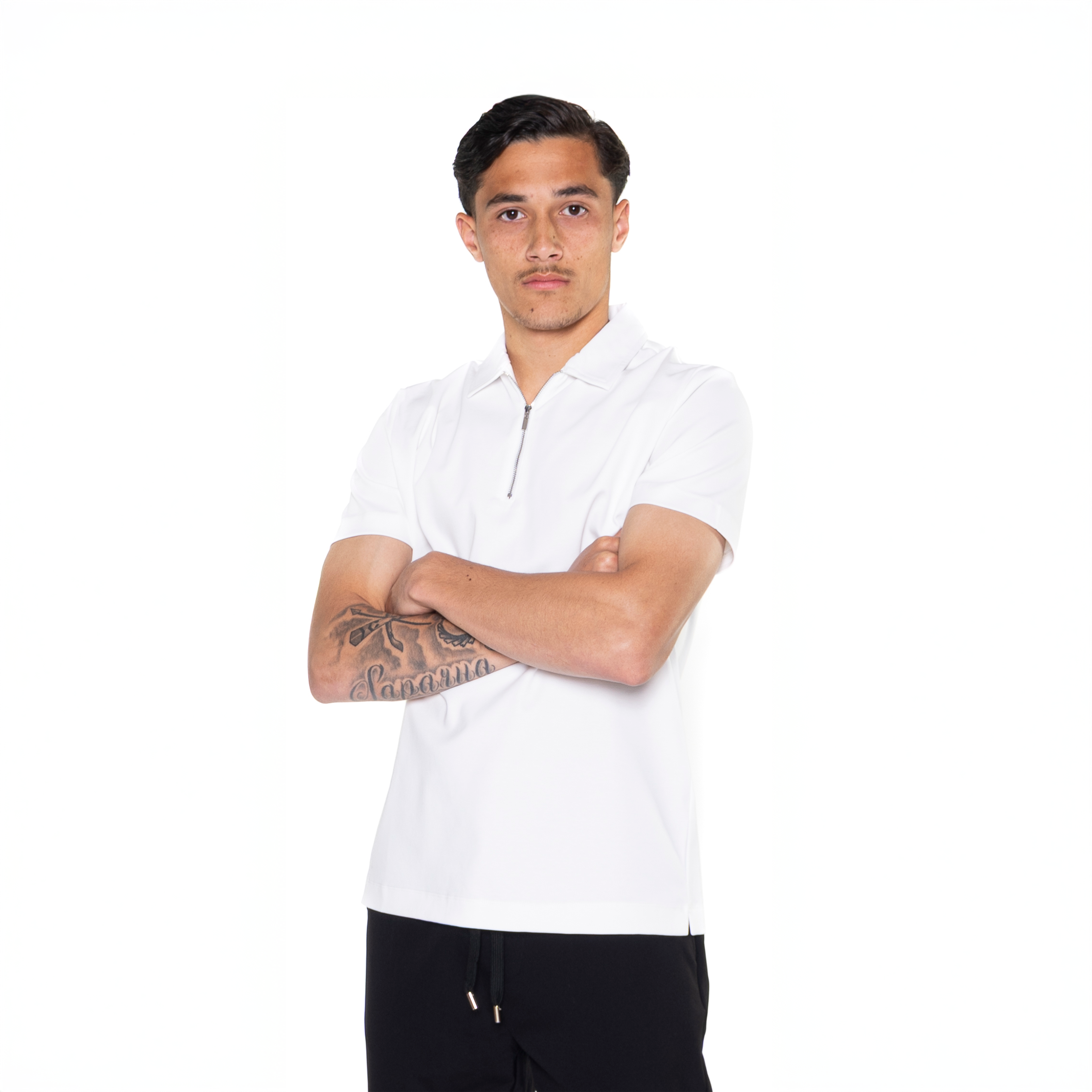 Sky White Polo