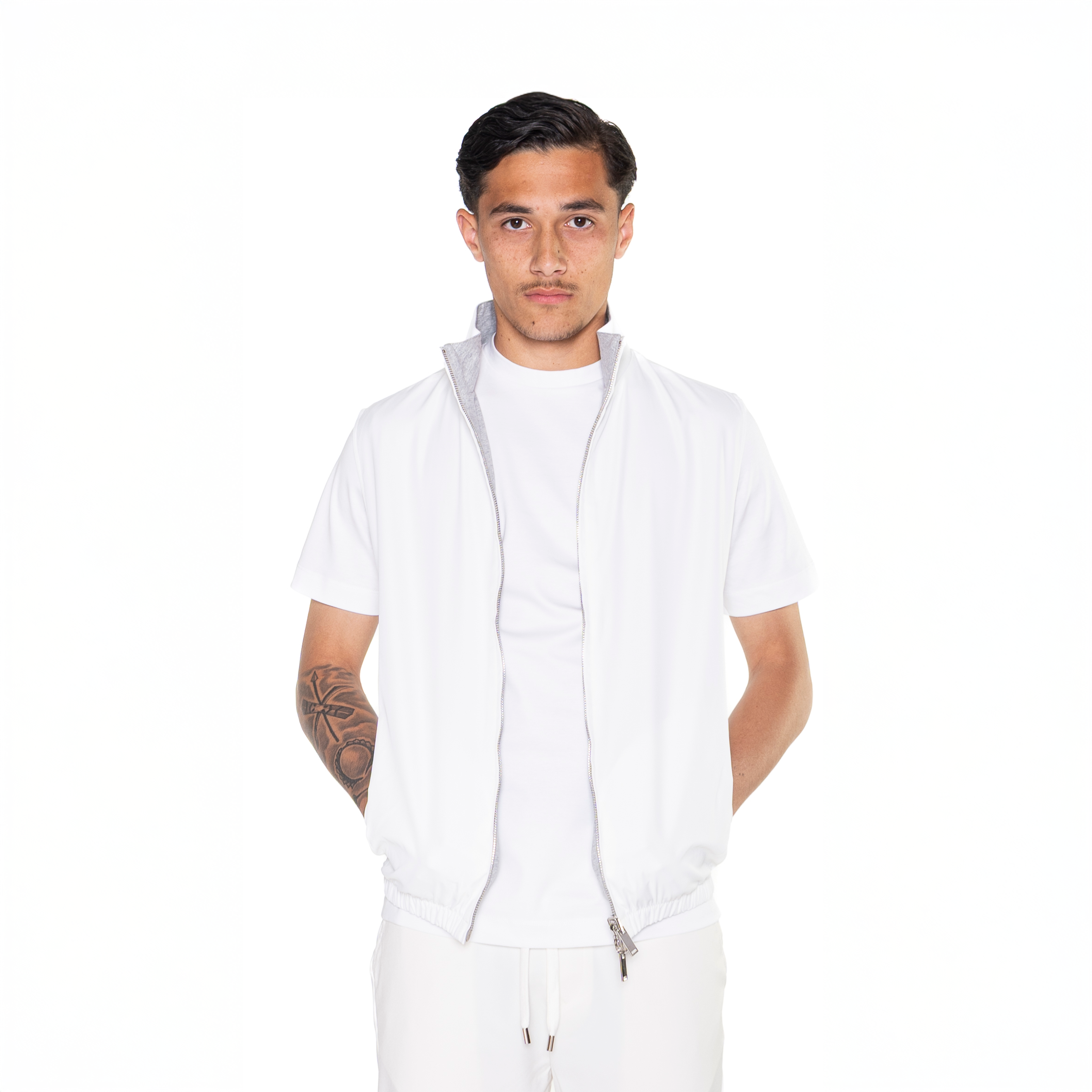 Ivory White Bodywarmer