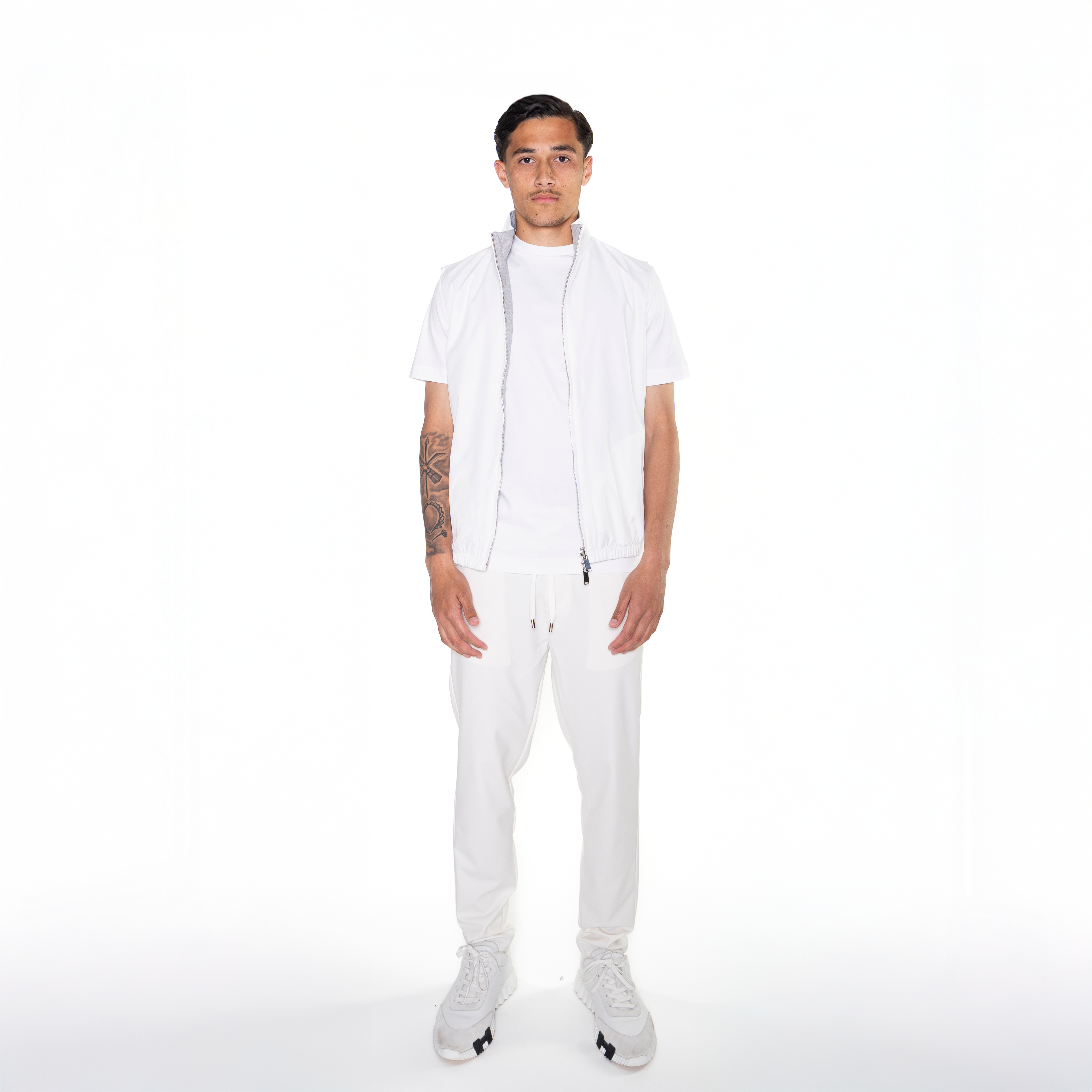 Ivory White Bodywarmer